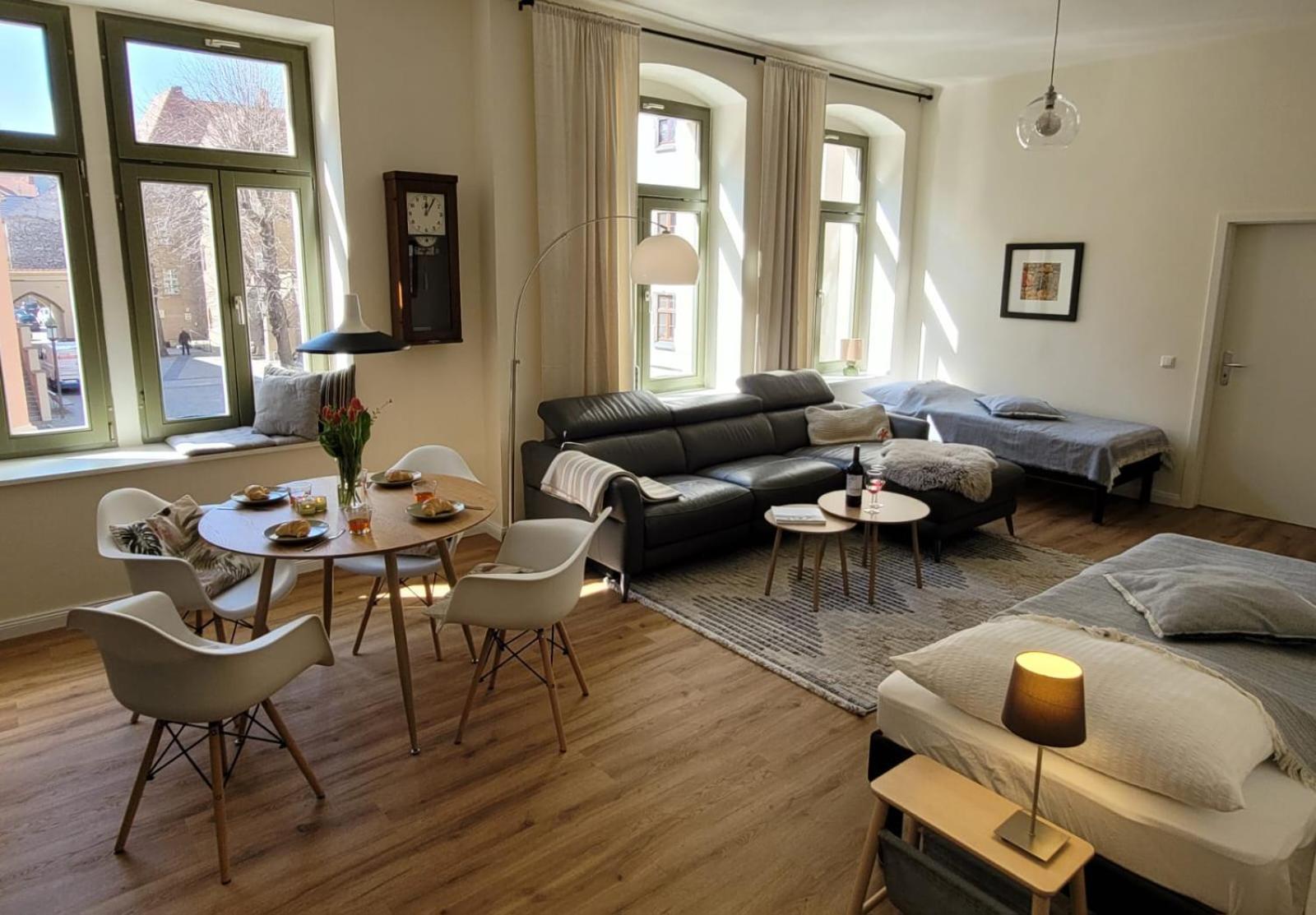 Cosel Apartment Altstadt Radfahrer Balkon Meissen Exterior photo
